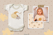 Celestial Nursery. Boho collection, an Animal Illustration by polikarpovaart (Thumbnail 3 of 10)