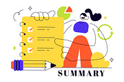 6 Summary Vector Illustration, a Technology Illustration by denayunebgt (Thumbnail 3 of 3)