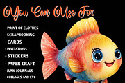 Tropical Clipart Watercolor, Tropica, an Illustration by CreationArt (Thumbnail 7 of 9)
