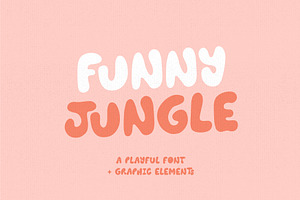 Funny Jungle Playful Font