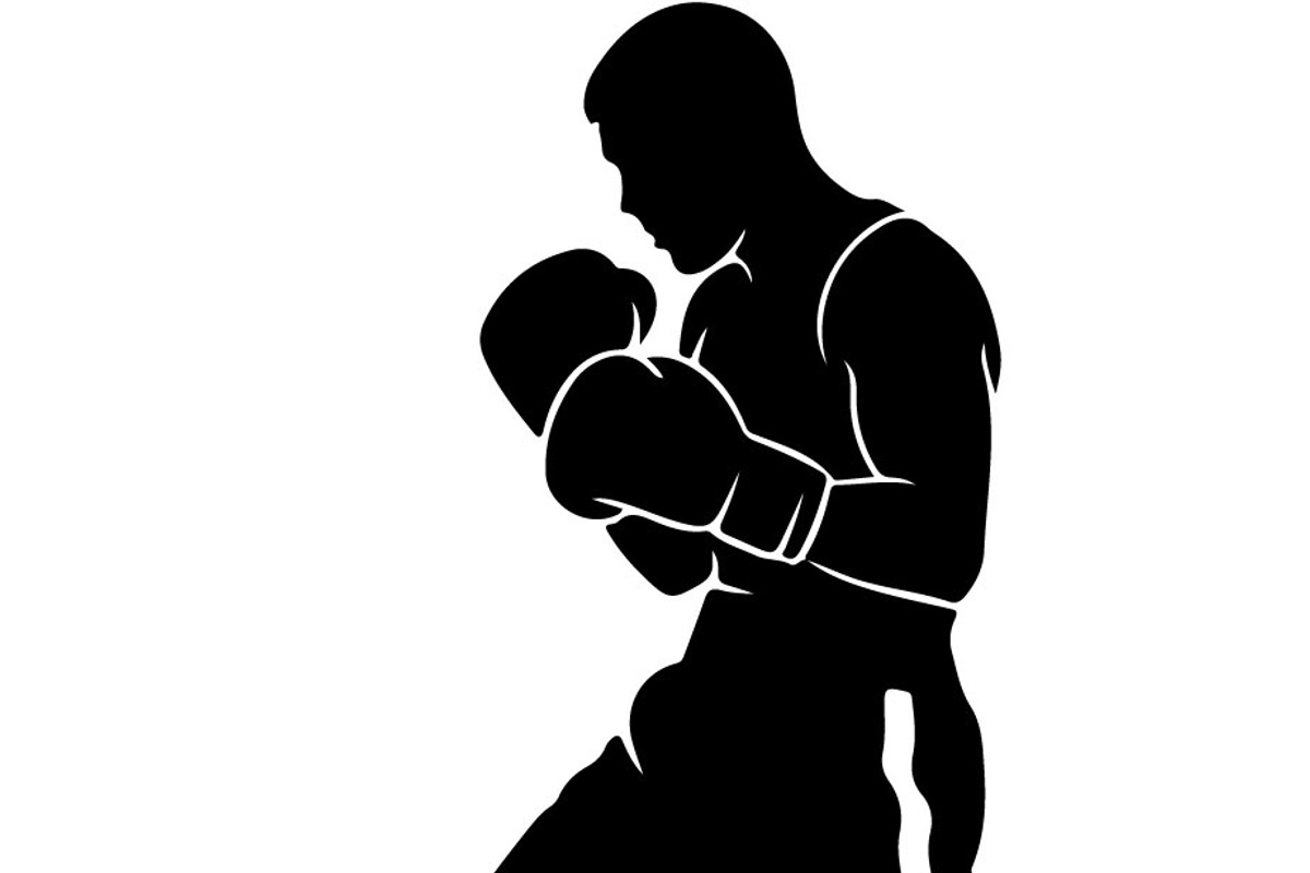Boxing Fighter Silhouette Bundle, an Illustration by Designs_River (Photo 21 of 31)