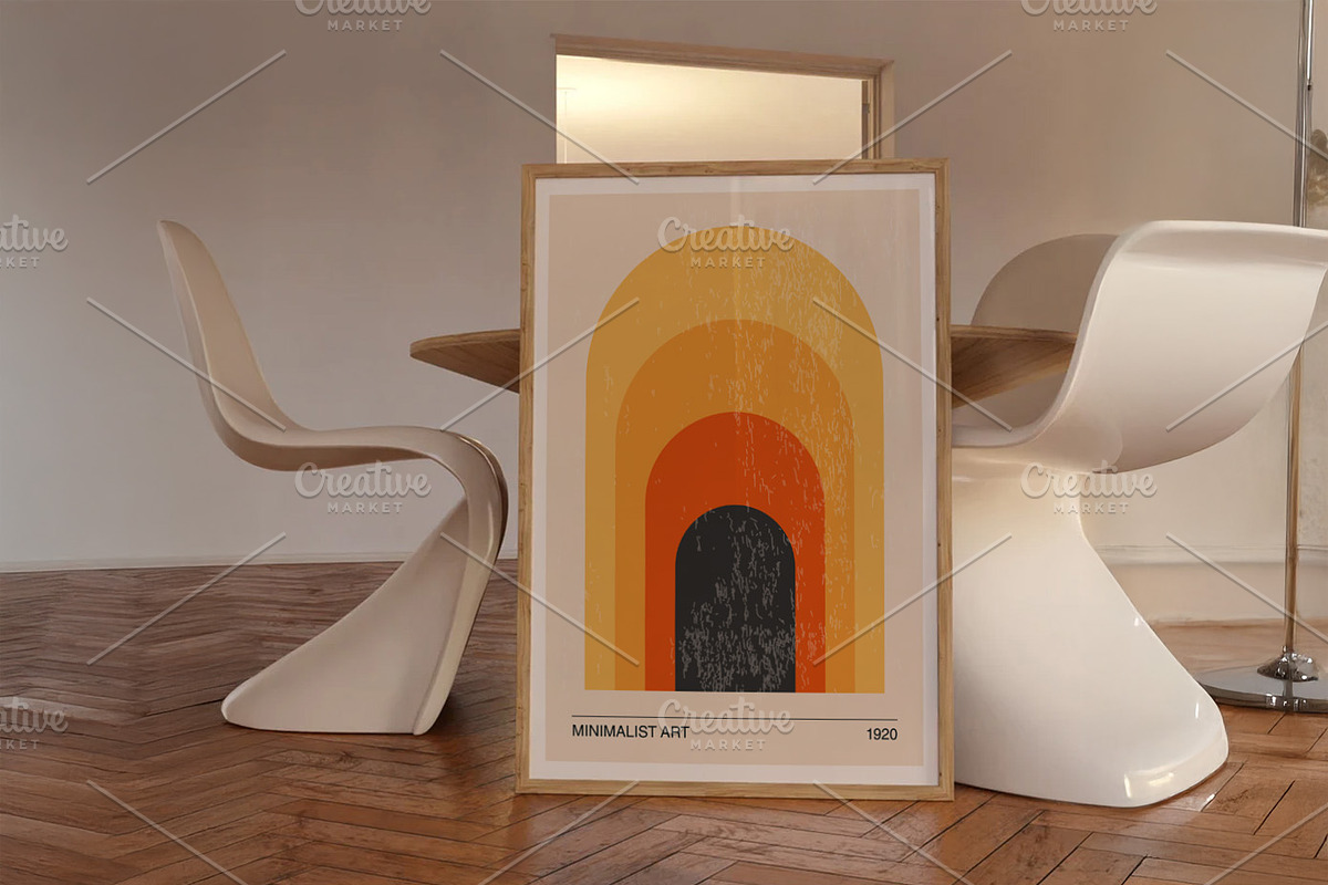 45 Bauhaus Printable Wall Art, a Background Graphic by C Design Studio (Photo 2 of 9)
