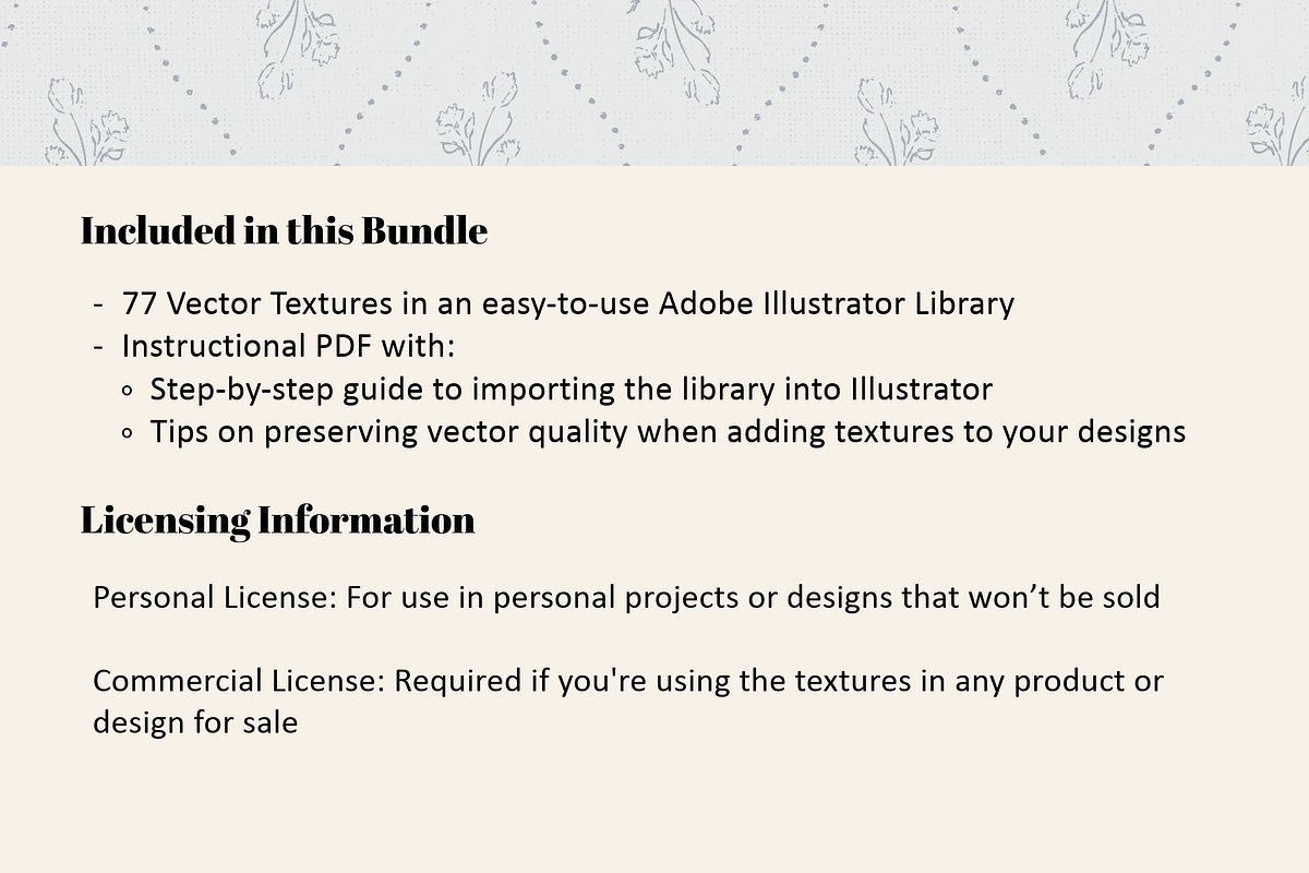 70+ Vector Textures Collection, a Texture Graphic by Her Indigo Moon (Photo 6 of 7)