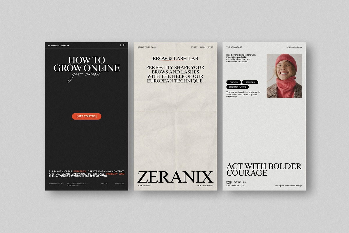 ZUNO | Instagram Template (III), a Social Media Template by The Aesthetic Studio (Photo 5 of 10)