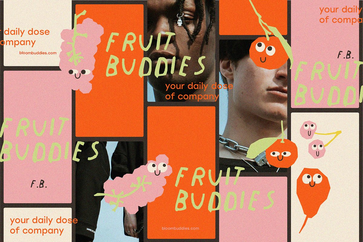 Fruit Buddies - 26 Vector Shapes, an Object Graphic by line & plane (Photo 2 of 9)