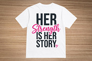Breast cancer awareness T-shirt, an Object Graphic by hafijul (Thumbnail 1 of 3)