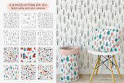 Scandi Folk Art collection, a Decorative Illustration by alenaganzhela (Thumbnail 3 of 10)