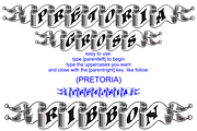Pretoria Gross Family, a Font by Intellecta Design (Thumbnail 4 of 4)