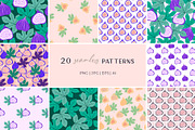 Figs pattern collection, a Pattern Graphic by Yamurchik (Thumbnail 10 of 13)