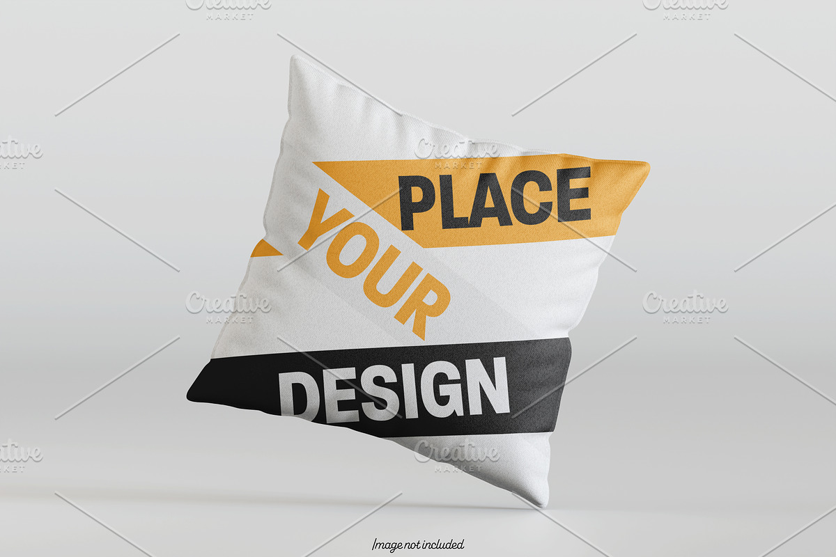 Square pillow mockup bundles, a Merchandise Mockup by Ambo Ampeng (Photo 3 of 32)
