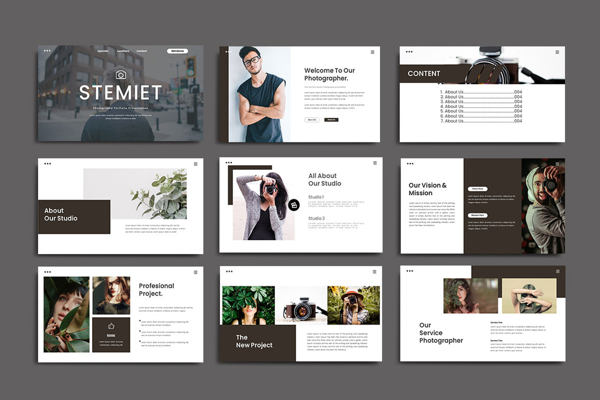 Stemiet Powerpoint Template, a Presentation Template by yanindesign (Photo 2 of 4)