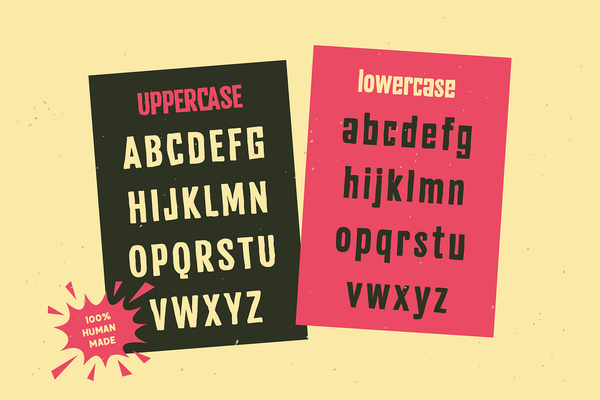 MIRATY - Handdrawn condensed font, a Sans Serif Font by Blazing Sun Creative (Photo 2 of 9)