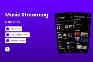 MarzVibe - Music Streaming Mobile Ap