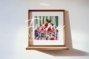 Square Frame Mockup Art PSD, a Household Mockup by momomockps (Thumbnail 4 of 9)