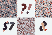 Terrazzo Color Font Family, a Font by Didem Ogmen (Thumbnail 4 of 12)