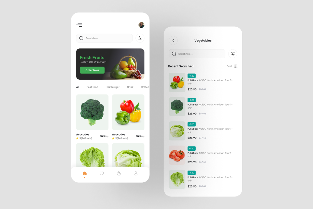 Evergreen - Organic App UI Kit, an UI Kit Template by iDoodle Studio (Photo 3 of 4)