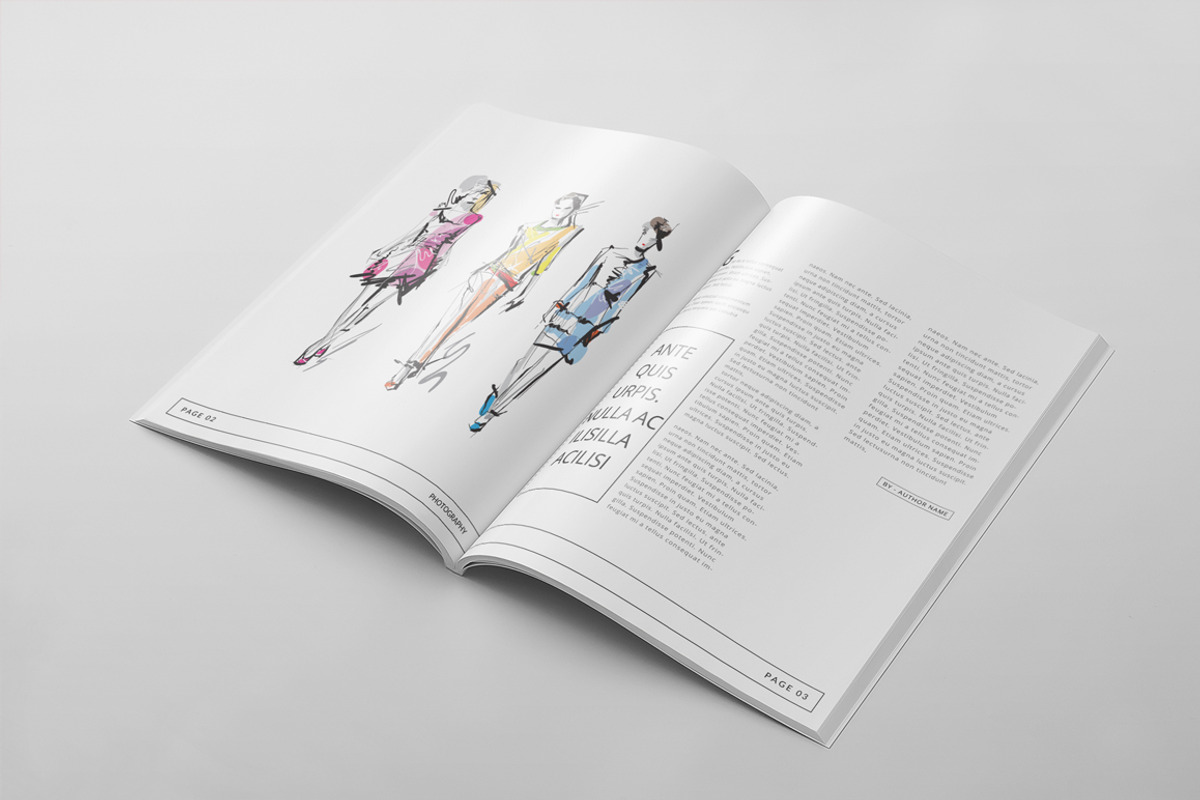 Magazine Template 58, a Magazine Template by pmvch (Photo 7 of 10)