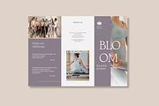 Pilates Studio Tri-fold Brochure, a Brochure Template by Soul & Maeum Store (Thumbnail 5 of 6)