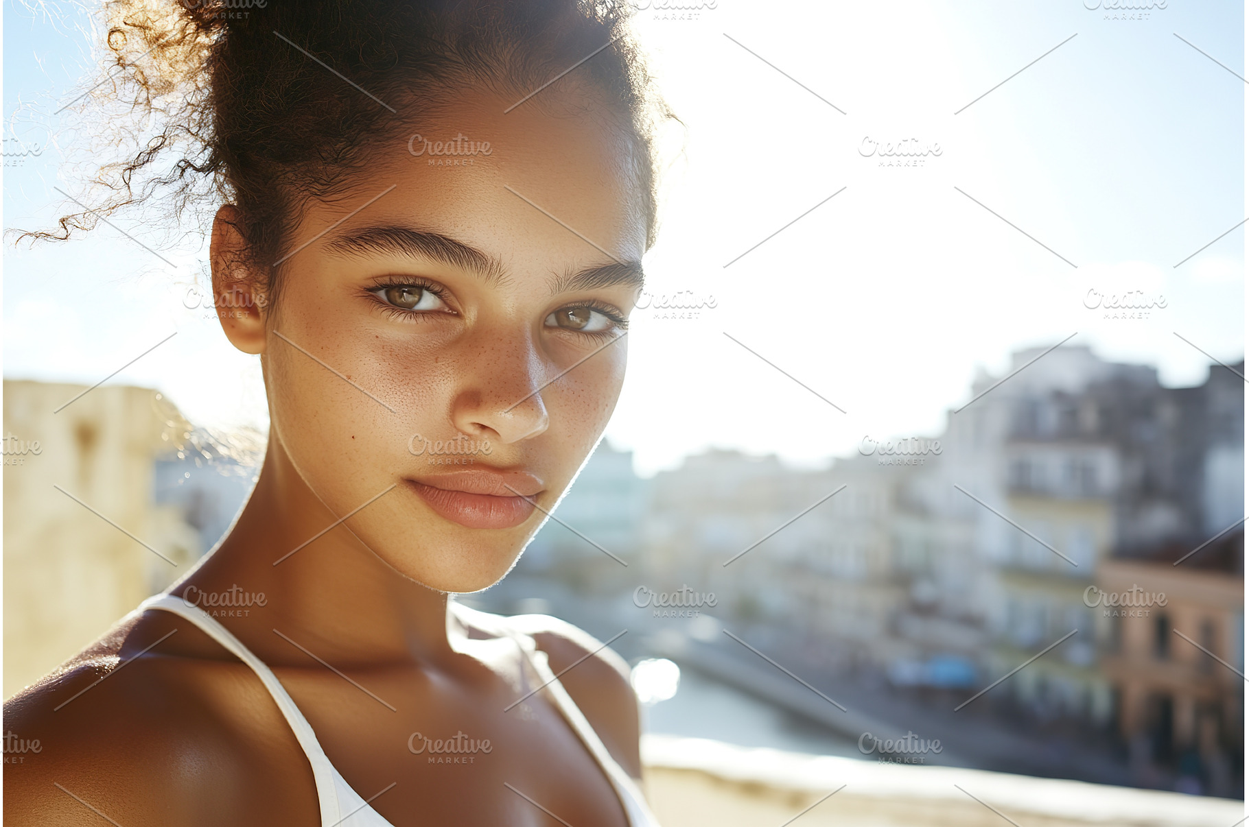 Young Cuban female posing outdoors, a Beauty & Fashion Photo by Lermont51