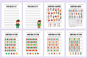 Kindergarten Christmas Workbook, a Stationery Template by Shumaya (Thumbnail 3 of 6)