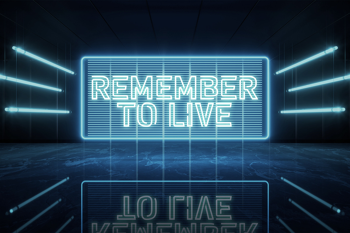 Starlux – Sci-fi Neon Font, a Sans Serif Font by Almarkhatype (Photo 6 of 10)