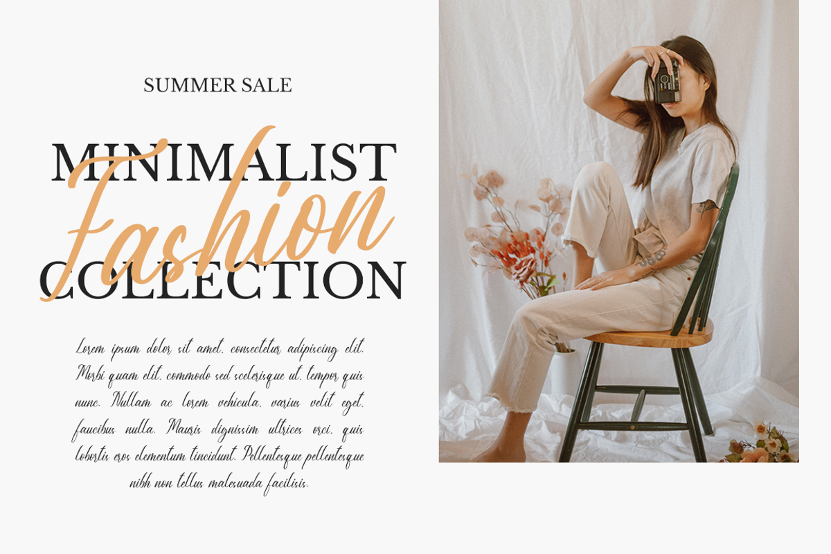 Emiliana a Modern Calligraphy Font, a Script Font by Fatmawati (Photo 3 of 12)
