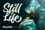 Margadeth Bold Script, a Script Font by HanzelSpace Studio (Thumbnail 2 of 9)
