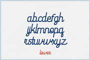 Pineberry - Script Typeface, a Script Font by HipFonts (Thumbnail 4 of 7)
