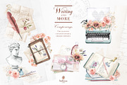 Watercolor Writing elements & more, a Work Illustration by beehouse studio (Thumbnail 7 of 8)