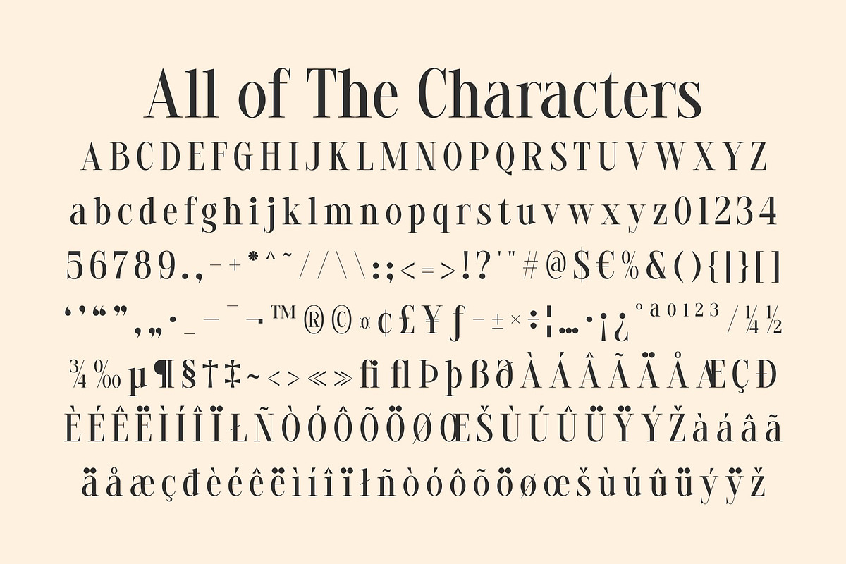 CS Beffalo – Elegant Serif Font, a Serif Font by Craft Supply Co. (Photo 8 of 8)