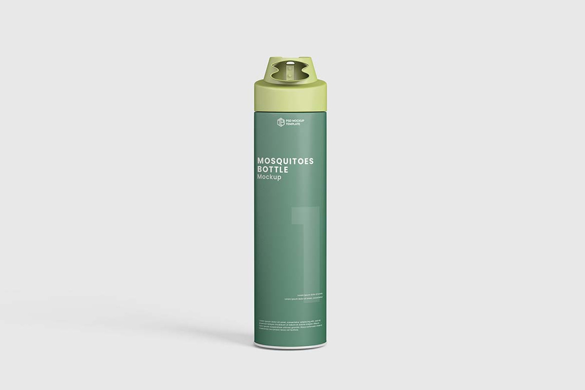 Insecticide Spray Mockup PSD, a Packaging Mockup by tiyasprabawa (Photo 3 of 5)