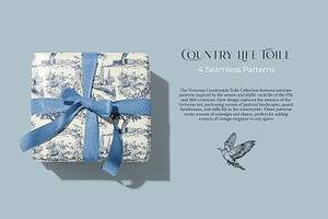 Country Life Toile De Jouy Patterns