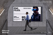 Billboard Mockup, an Advertising Mockup by Unerispace (Thumbnail 1 of 2)