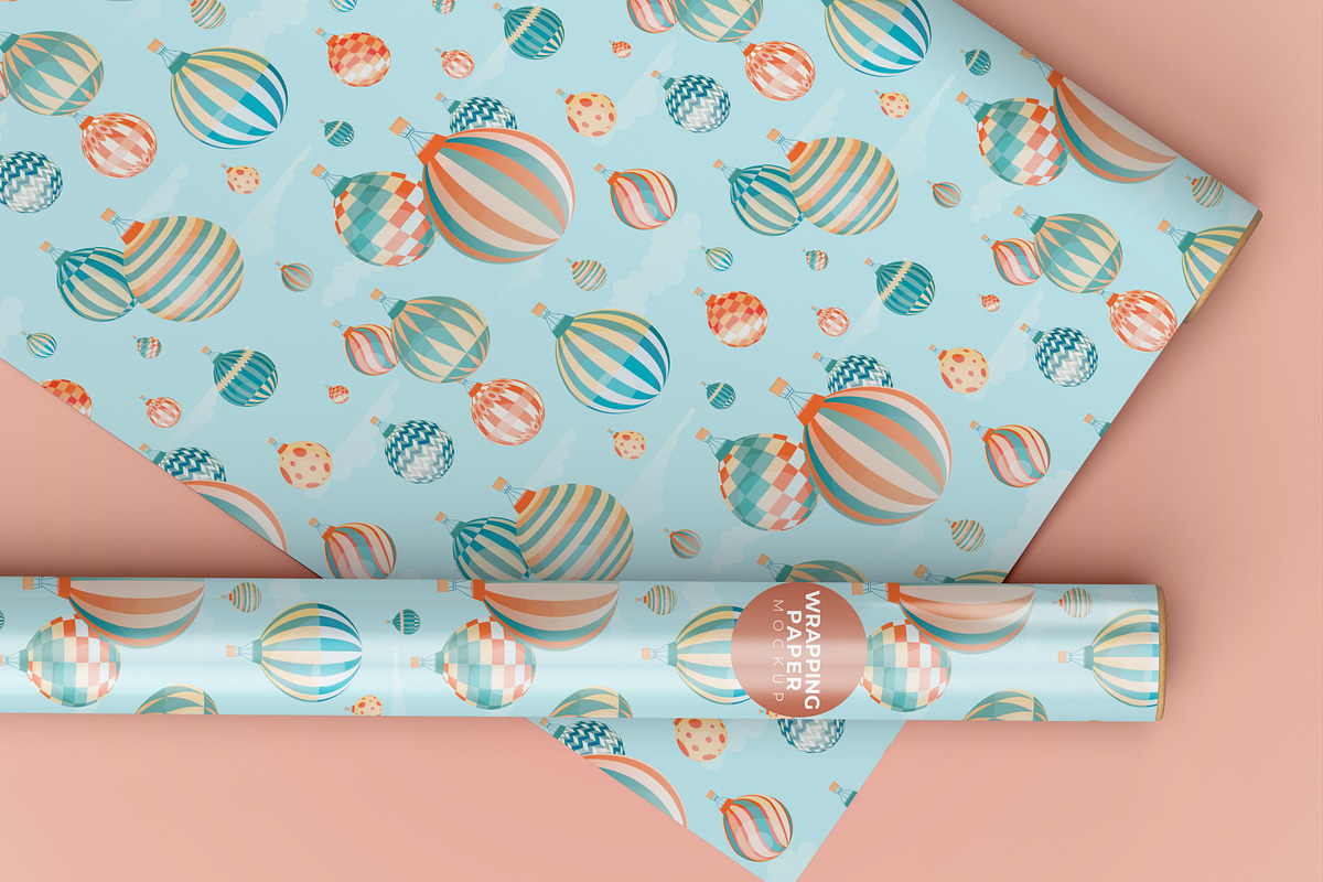 Wrapping Paper Mockup Bundle, a Mockup by McLittle Stock (Photo 2 of 14)