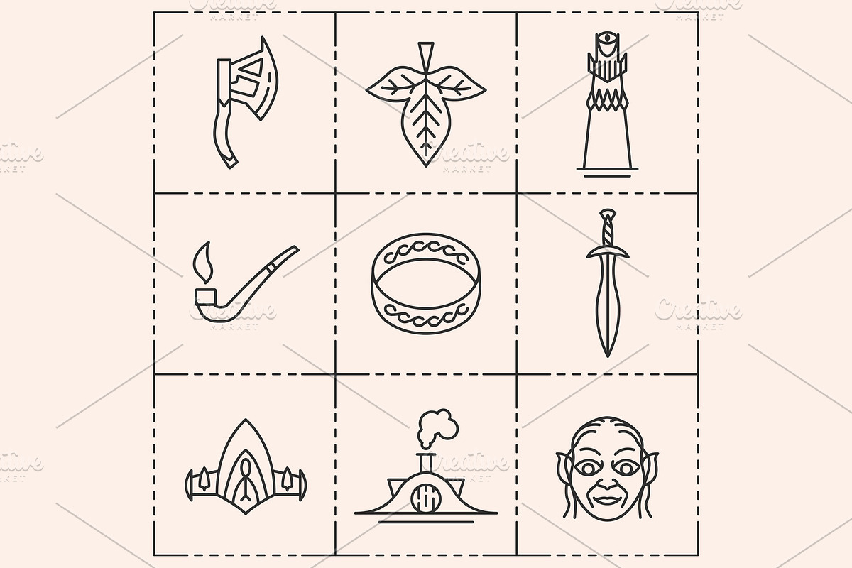 Fairytale and fantasy items., an Object Graphic by GlebTagirov (Photo 2 of 2)