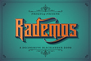 Rademos - Blackletter Font, a Blackletter Font by StringLabs (Thumbnail 1 of 13)