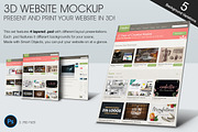 Website Mockup Bundle, a Device Mockup by 8Link (Thumbnail 3 of 5)