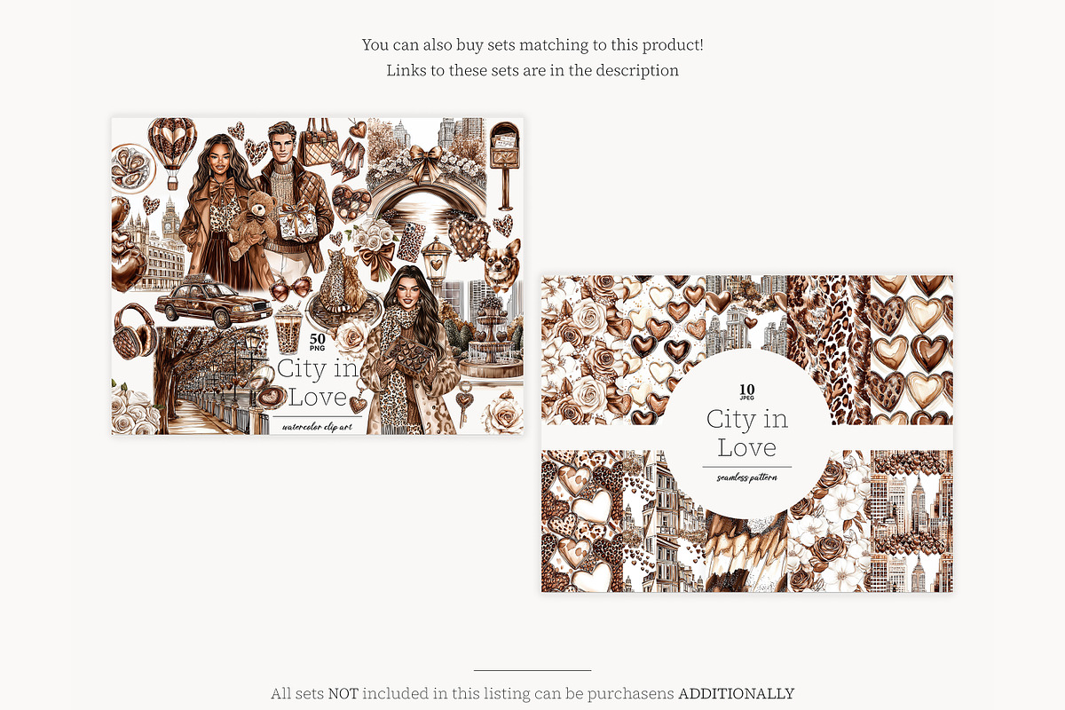 Mocha Valentine's Day Clipart, a Person Illustration by GlamArtZhanna (Photo 2 of 8)