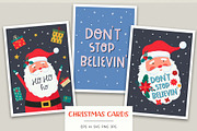 Christmas Greeting Card Set, a Decorative Illustration by Irina Ostapenko (Thumbnail 1 of 4)