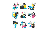 Online Shopping illustrations, a Finance Illustration by StonePic (Thumbnail 2 of 3)