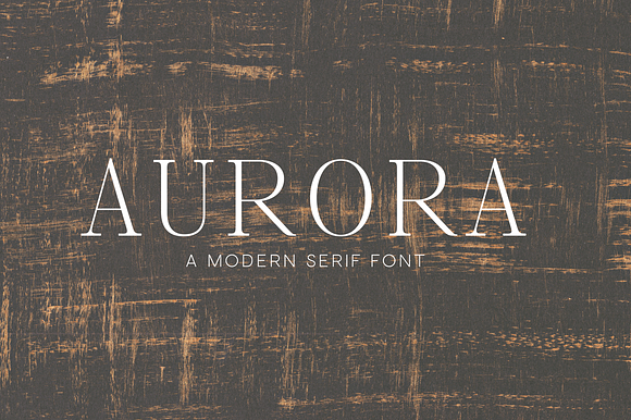 Aurora - Serif Font for Designers preview 6