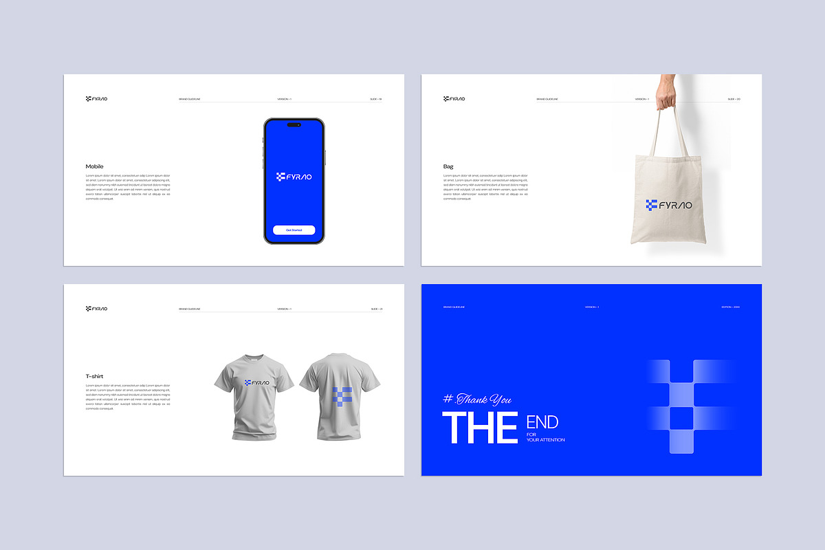 Brand Guideline Presentation, a Presentation Template by graphypix (Photo 7 of 7)