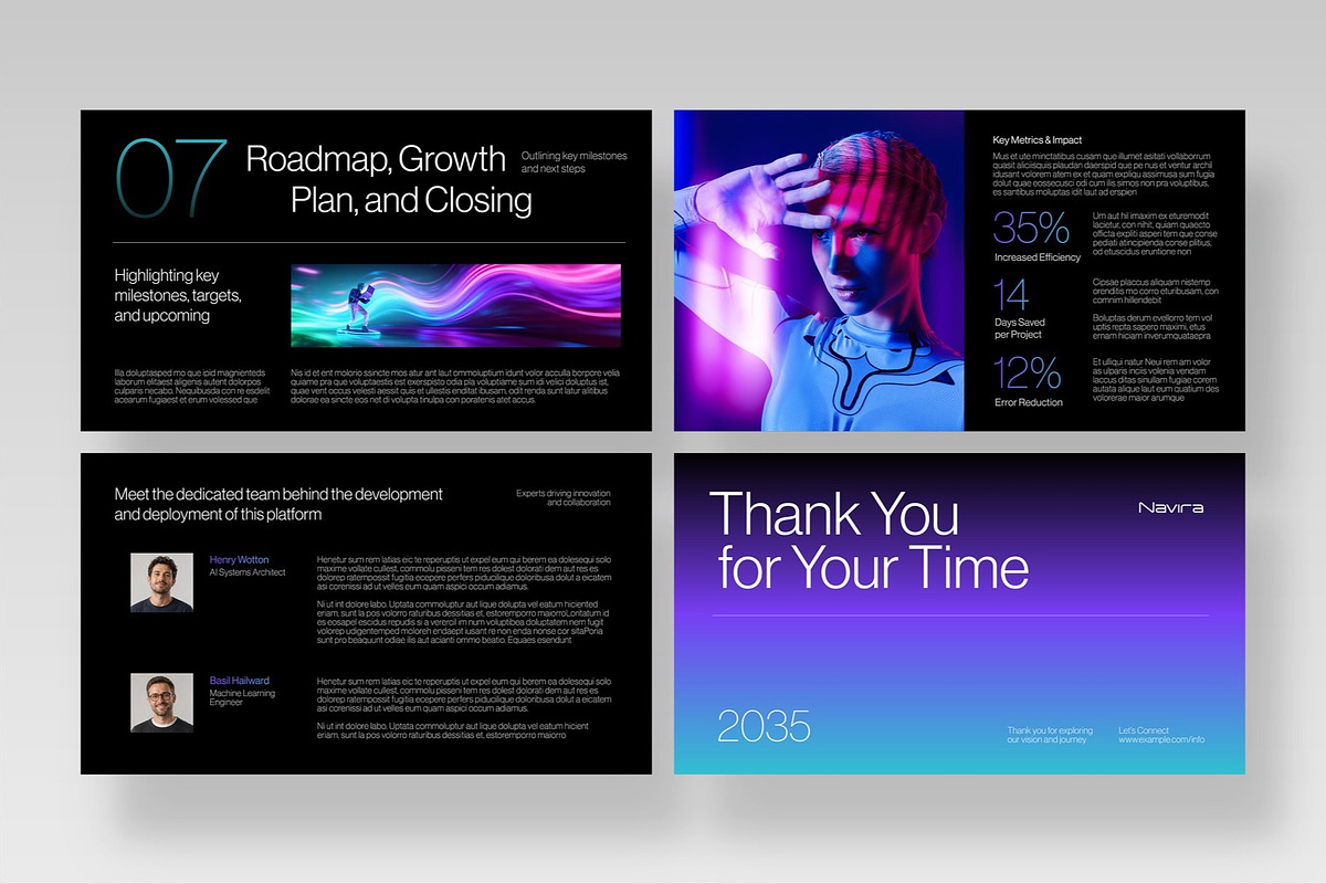 AI Artificial Intelligence Themed, a Presentation Template by BrandPacks (Photo 6 of 7)