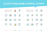 360+ Thin Line Design Icons Bundle, an Outline Icon by Boyko Pictures (Thumbnail 7 of 10)