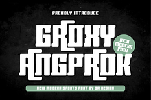 Groxy Angproak Font