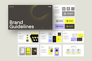 Utopia V4- Brand Guidelines Template, a Branding & Logo Template by graphypix (Thumbnail 1 of 14)