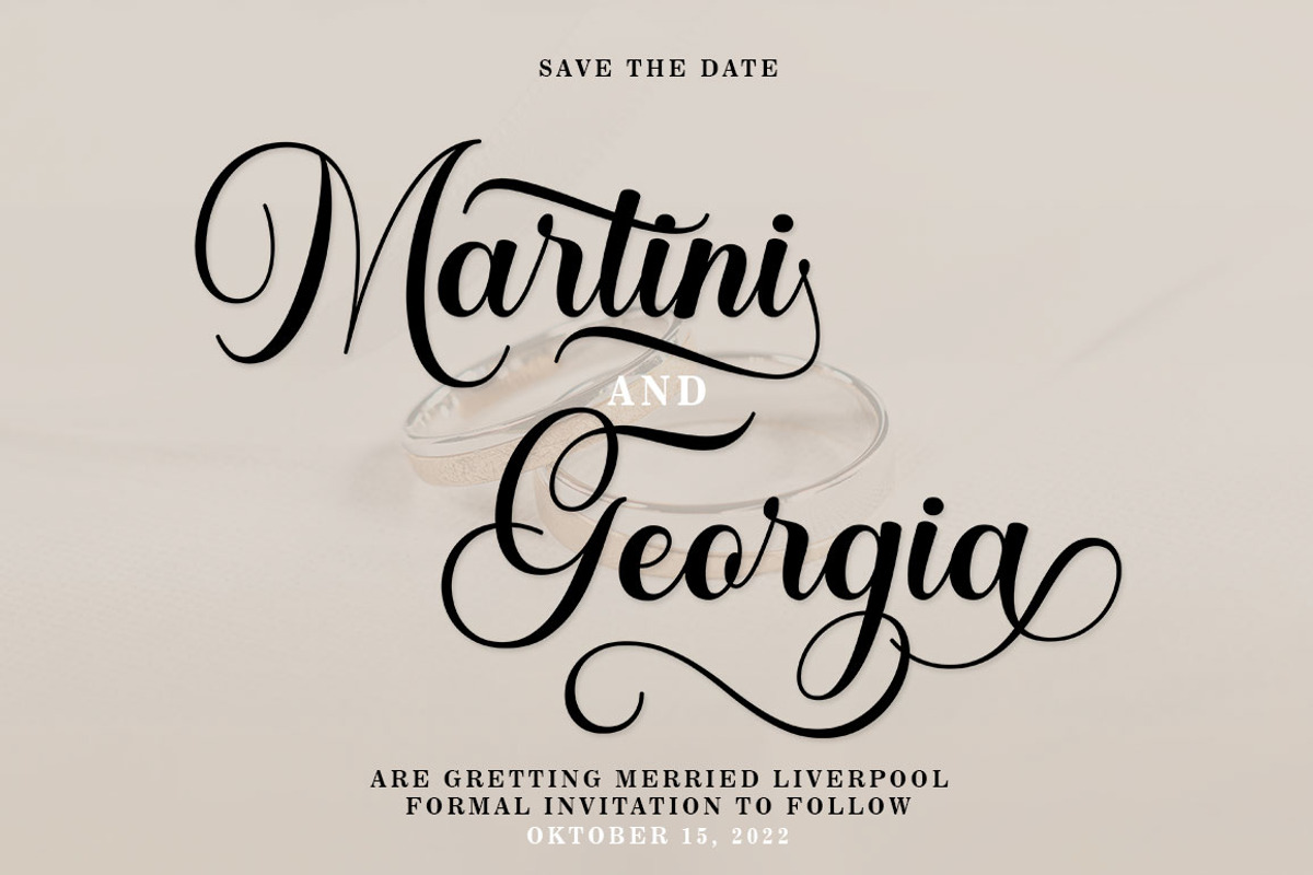 September Rain Script, a Script Font by Strong.co (Photo 5 of 8)