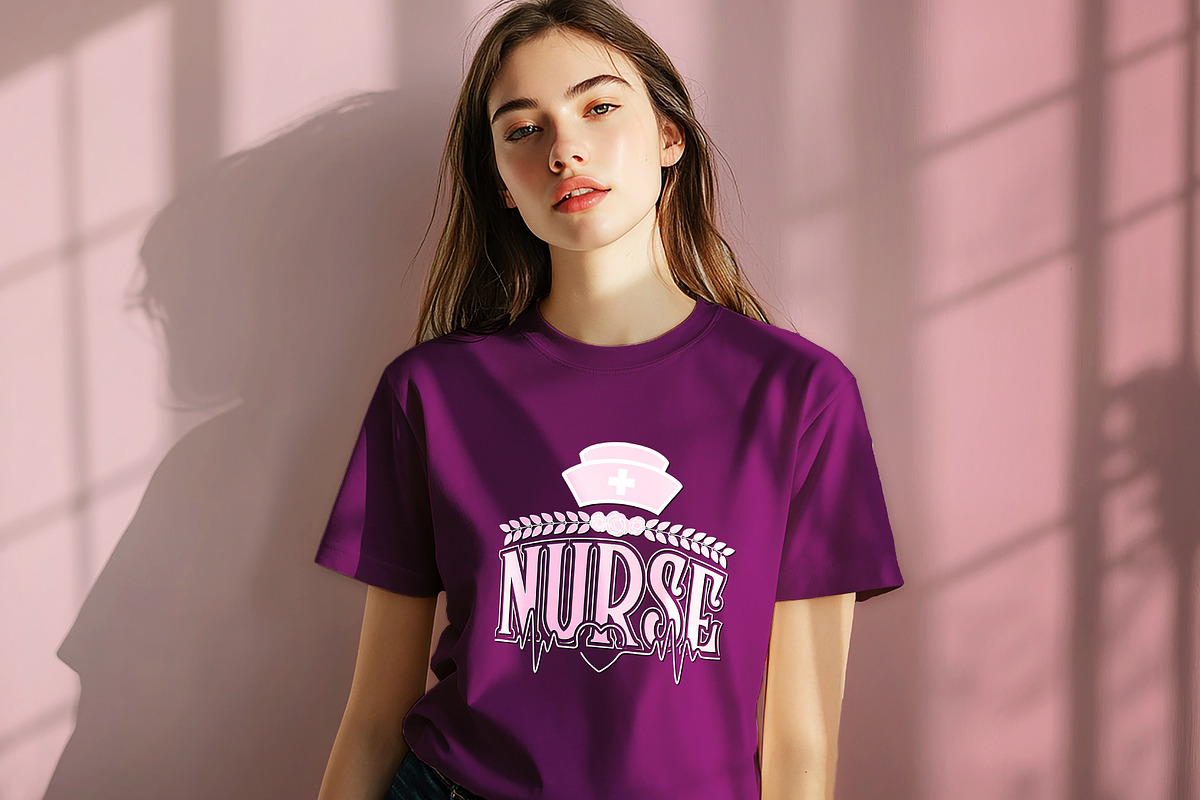 Nurse Shirt Design | Bold Nurse PNG, a Graphic by Vector Portal (Photo 4 of 6)