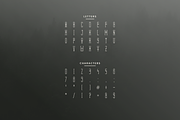 Baobere - Modern Artdeco Typeface, a Slab Serif Font by Letterna (Thumbnail 3 of 4)