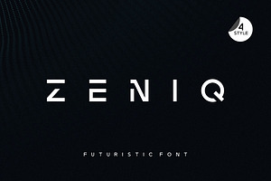 ZENIQ - Techno Font